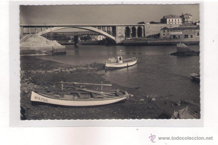 Postales: POSTAL DE PONTEVEDRA  PUENTE DE LA BARCA . - Foto 1