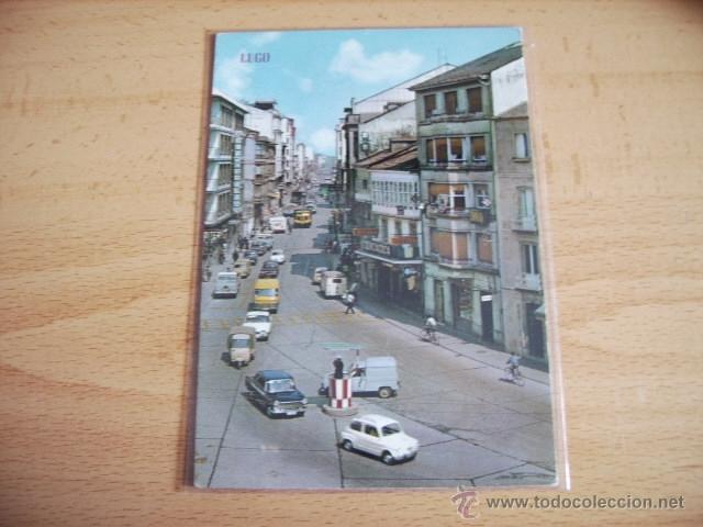 Postales: LUGO   -- AVENIDA DE LA CORU&Ntilde;A  -- - Foto 1