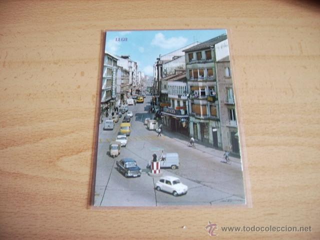 Postales: LUGO  --  AVENIDA DE LA CORU&Ntilde;A  -- - Foto 1