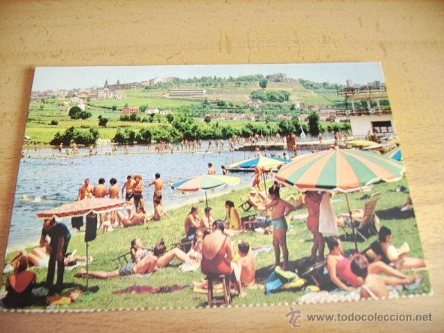 Postales: LUGO    ---LA PLAYA FLUVIAL --- - Foto 1