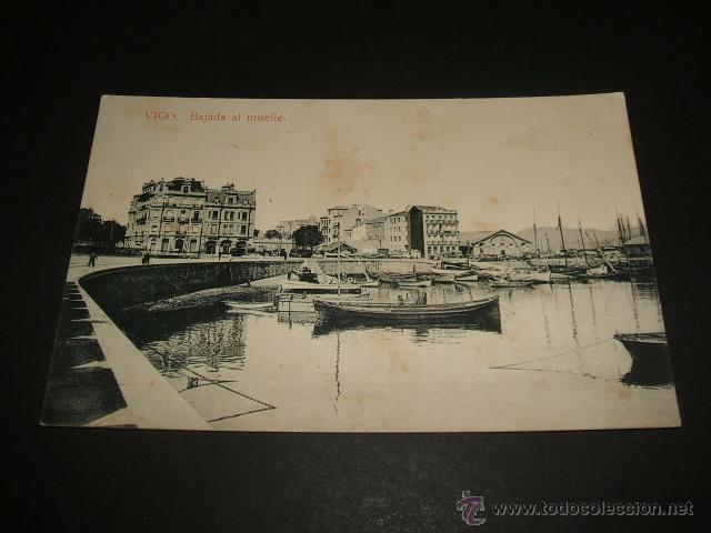 Postales: VIGO BAJADA AL MUELLE - Foto 1