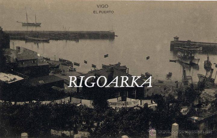 Postales: VIGO (PONTEVEDRA).- EL PUERTO - Foto 1