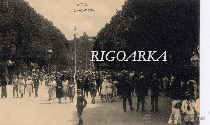 Postales: VIGO (PONTEVEDRA).- LA ALAMEDA - Foto 1