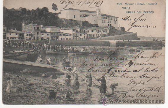 Postales: VIGO .- RIBERA DEL BERB&Eacute;S - Foto 1