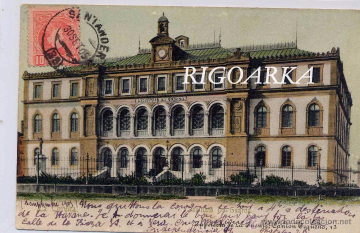 Postales: LA CORU&Ntilde;A.- INSTITUTO DA GUARDA - Foto 1