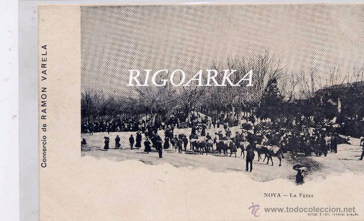 Postales: NOYA (CORU&Ntilde;A).- LA FERIA - Foto 1