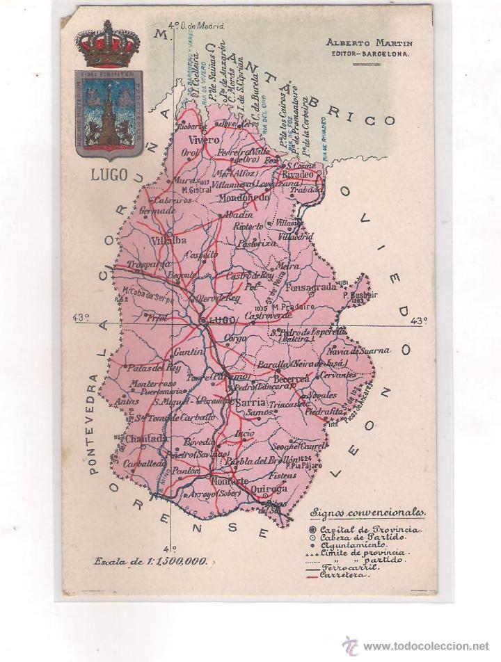 Postales: POSTAL DE LUGO  . - Foto 1