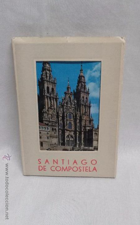 Postales: POSTALES - TIRA DE 10 POSTALES DE SANTIAGO DE COMPOSTELA- A&Ntilde;OS 70