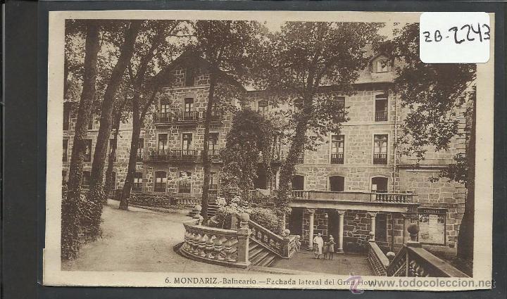 Postais: MONDARIZ - 6 - BALNEARIO - FACHADA LATERAL - ROISIN - (ZB-2243)