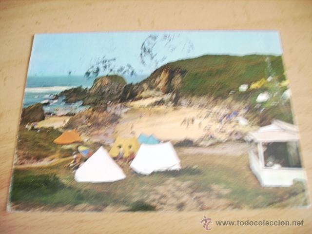 Postales: EL FERROLDEL CAUDILLO ( CORU&Ntilde;A ) PLAYA DE VALDOVINO