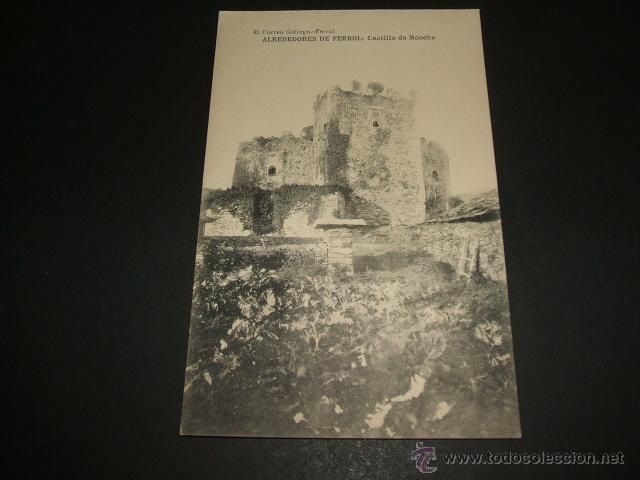 Postales: EL FERROL LA CORU&Ntilde;A CASTILLO DE MOECHE - Foto 1
