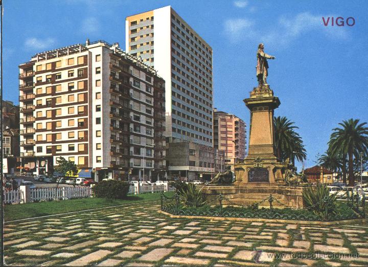 Postales: VIGO - PLAZA DE ELDUAYEN - Foto 1