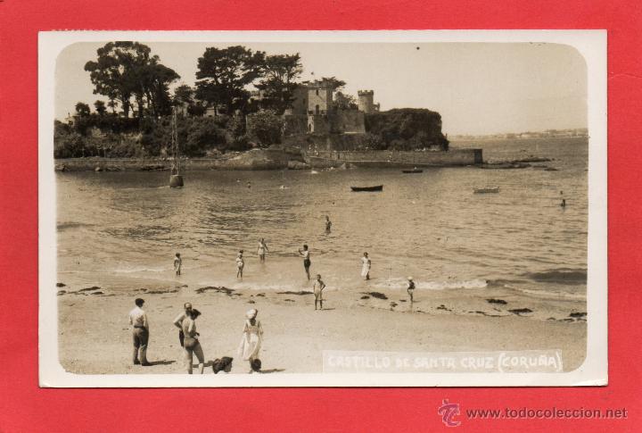 Postales: castillo de santa cruz. ferrer - Foto 1
