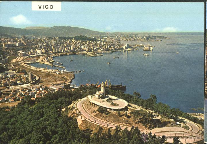 Postales: VIGO - VISTA A&Eacute;REA - Foto 1