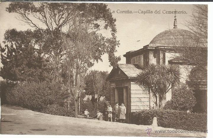 Postales: CORU&Ntilde;A CAPILLA DEL CEMENTERIO - Foto 1