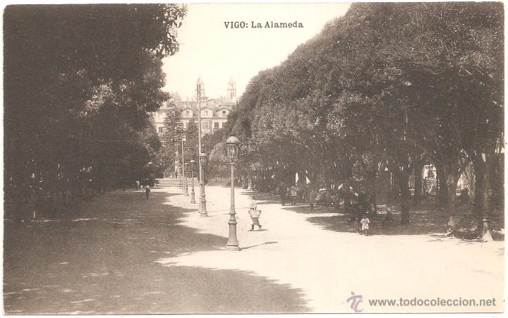 Postales: Vigo La Alameda