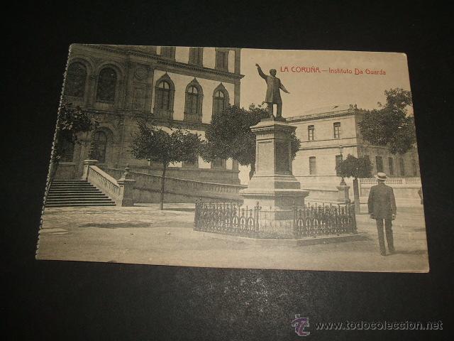 Postales: LA CORU&Ntilde;A INSTITUTO DA GUARDA - Foto 1