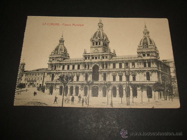 Postales: LA CORU&Ntilde;A PALACIO MUNICIPAL - Foto 1