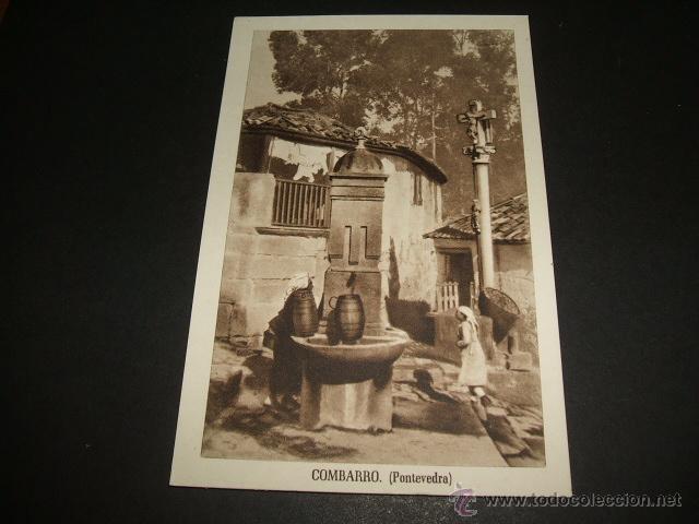 Postales: COMBARRO PONTEVEDRA UNA FUENTE - Foto 1