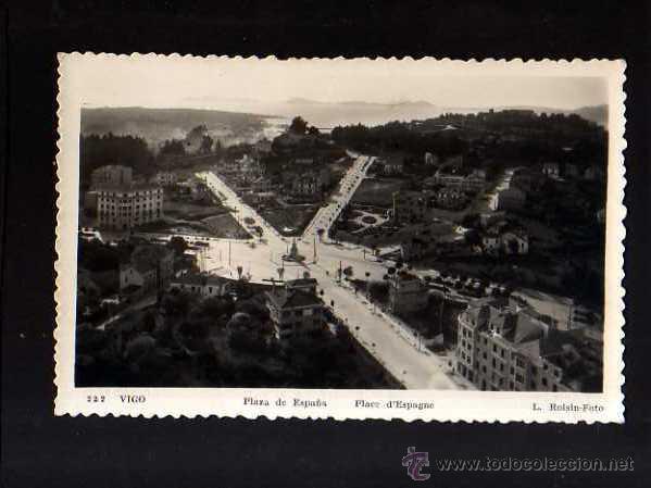 Postales: Vigo. Plaza de Espa&ntilde;a. - Foto 1