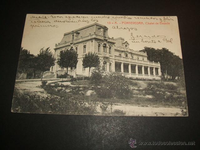 Postales: PONTEVEDRA CHALET DE BESADA - Foto 1