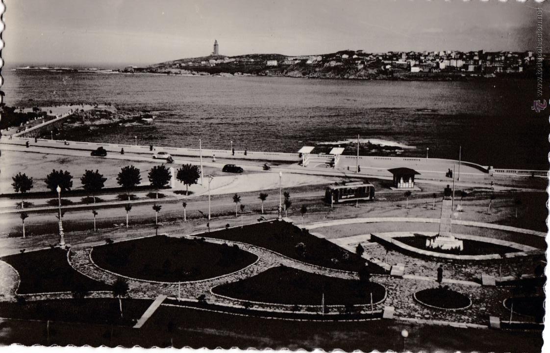 Postales: P- 2714. PAREJA  POSTALES DE LA CORU&Ntilde;A. - Foto 2