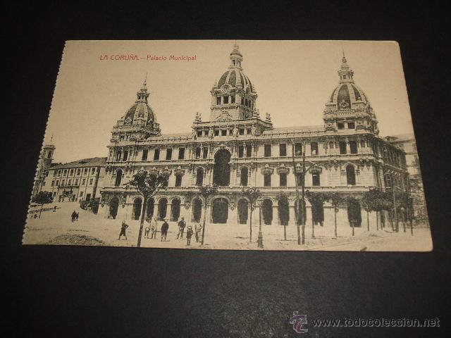 Postales: LA CORU&Ntilde;A PALACIO MUNICIPAL - Foto 1