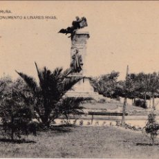 Postales: P- 2811. POSTAL LA CORUÑA. MONUMENTO A LINARES RIVAS.