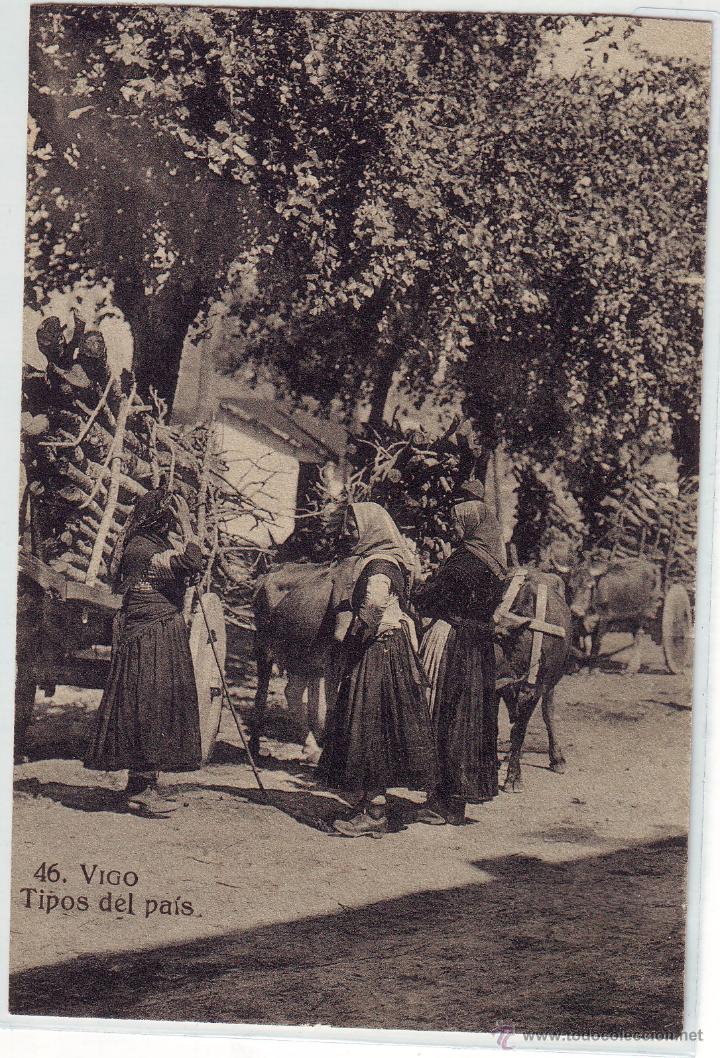 Postales: G-25  VIGO. TIPOS DEL PAIS - Foto 1