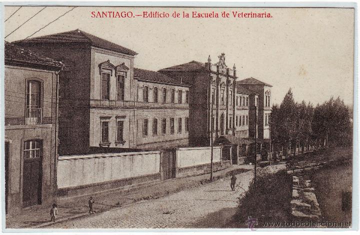 Postkarten: G-29 SANTIAGO. EDIFICIO DE LA ESCUELA VETERINARIA