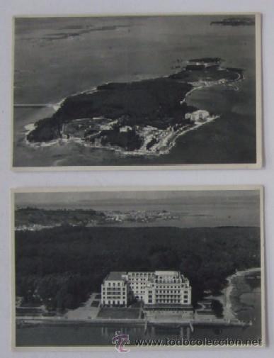 Postales: DOS POSTALES DE LA ISLA DE LA TOJA - Foto 1