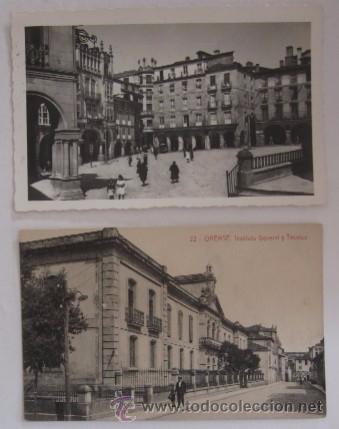 Postales: DOS POSTALES DE ORENSE - Foto 1