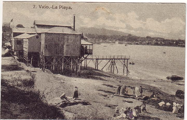 Postales: G-44  VIGO. LA PLAYA - Foto 1
