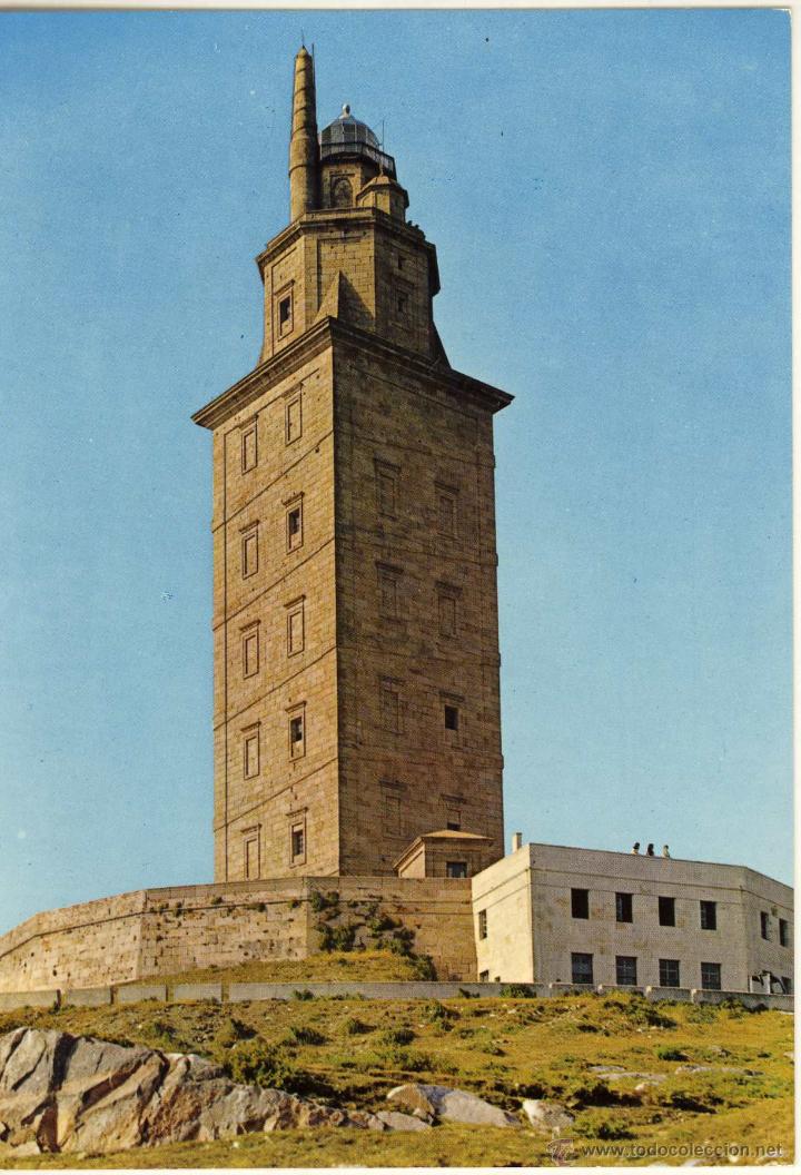 Postales: MAGNIFICA POSTAL TORRE DE HERCULES  A CORU&Ntilde;A - Foto 1