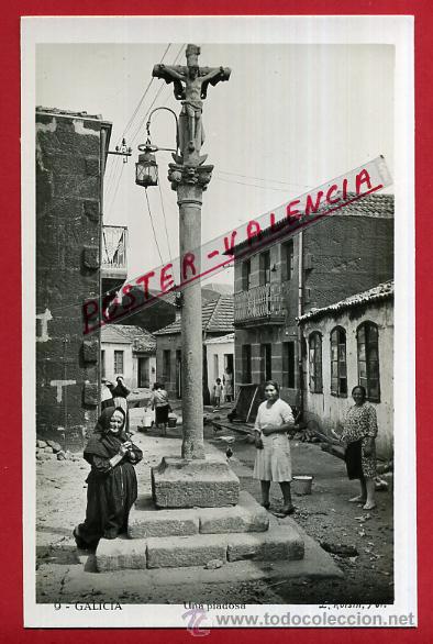 Postales: POSTAL GALICIA , UNA PIADOSA , ORIGINAL , P83396