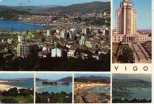 Postales: MAGNIFICA POSTAL VISTA  DE VIGO - Foto 1