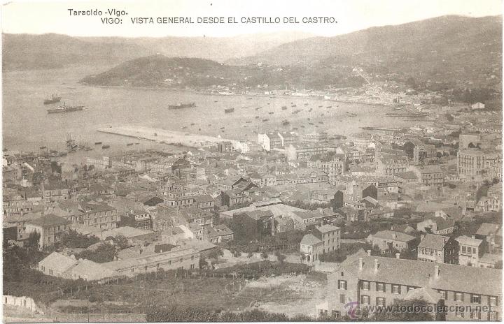 Postales: VIGO VISTA GENERAL DESDE EL CASTILLO DEL CASTRO
