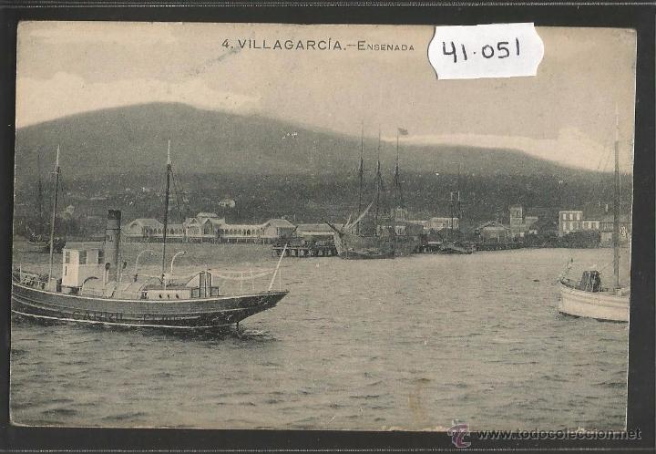 Postcards: VILLAGARCIA - 4 - ENSENADA - GRAFOS - (41051)