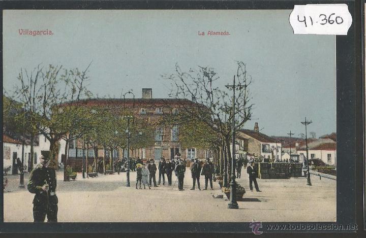 Postales: VILLAGARCIA - LA ALAMEDA - (41360) - Foto 1