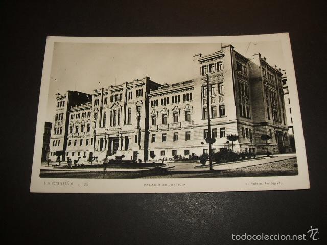 Postales: LA CORU&Ntilde;A PALACIO DE JUSTICIA - Foto 1