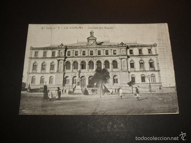 Postales: LA CORU&Ntilde;A INSTITUTO DA GUARDA - Foto 1