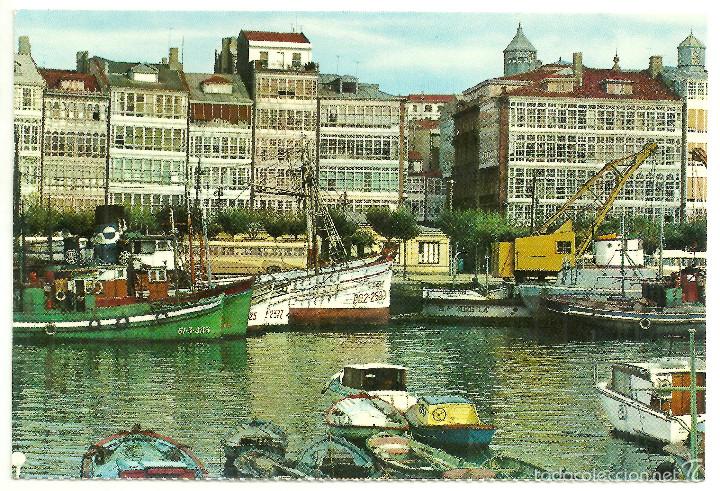 Postales: POSTA DE LA CORU&Ntilde;A (MUELLE) - Foto 1