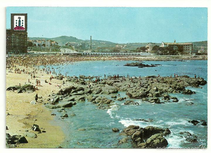 Postales: POSTAL DE LA CORU&Ntilde;A (PLAYA DE RIAZOR) - Foto 1