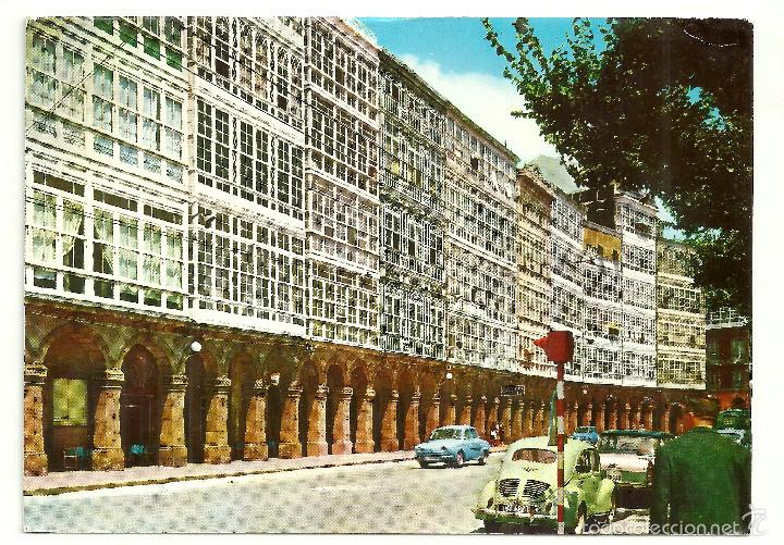 Postales: POSTAL DE LA CORU&Ntilde;A (AVENIDA DE LA MARINA) - Foto 1