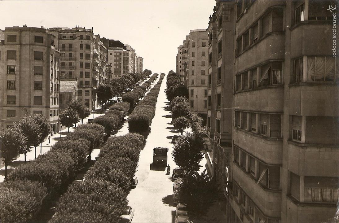 Postales: POSTAL, VIGO, GRAN V&Iacute;A, ESCRITA - Foto 1