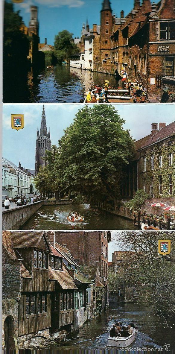 Postales: BLOC DE 10 POSTALES DE  - BRUGGE - - Foto 2