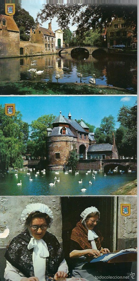 Postales: BLOC DE 10 POSTALES DE  - BRUGGE - - Foto 3