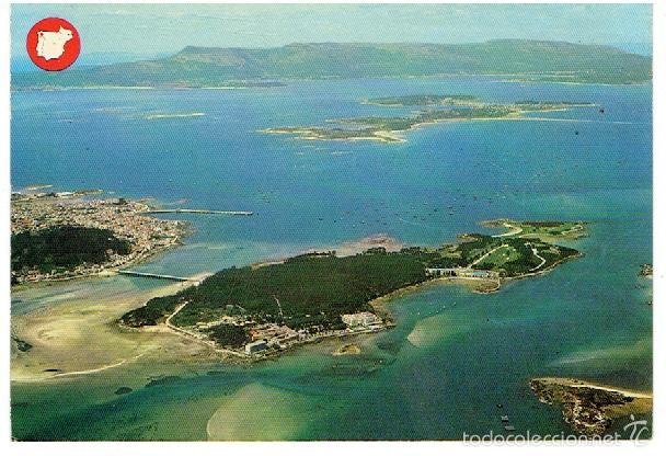 Postales: POSTAL DE GALICIA ISLA LA TOJA - Foto 1