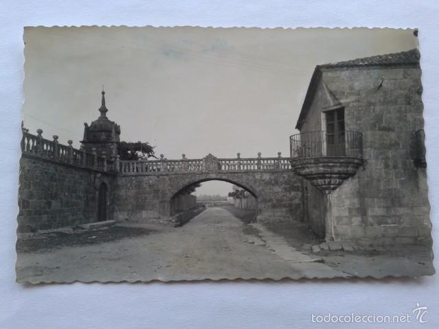 Postais: POSTAL -- CAMBADOS - ARCO DEL PALACIO DE FEFI&Ntilde;ANES - PONTEVDERA - GALICIA - USADA --