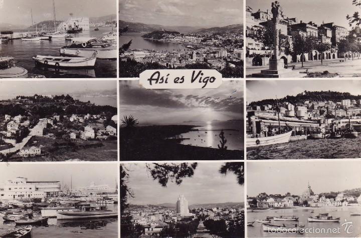 Postales: Vigo Darsena del Nautico (escrita) - Foto 1